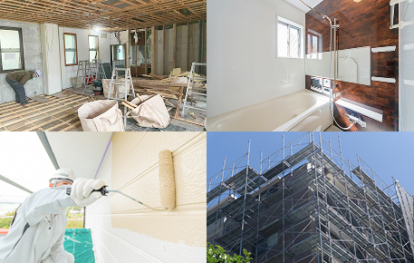 外壁塗装からリノベーションまで幅広い対応範囲